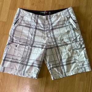 Quicksilver Amphibian Plaid short